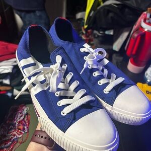 NY Giants Canvas Sneakers